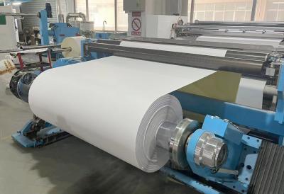 China self Adhesive Jumbo Printing Paper Roll 70u Surface Thickness Writing Paper Roll for sale