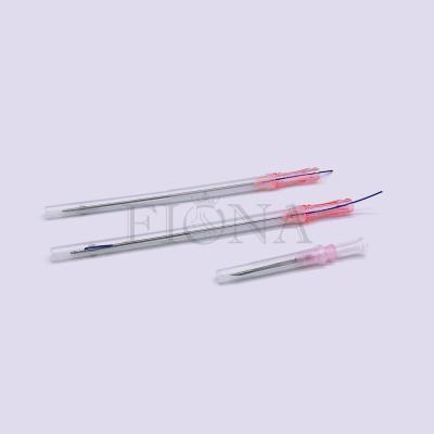 China 4D PDO Molding Cog Thread With R Type Blunt Cannula for sale