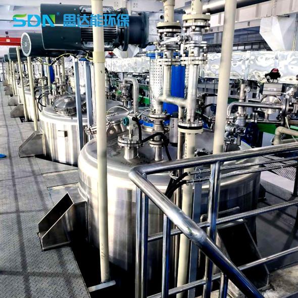 Quality CE Industrial Air Filter Systems Equipment Spiral Type Sludge Stir Evenly for sale