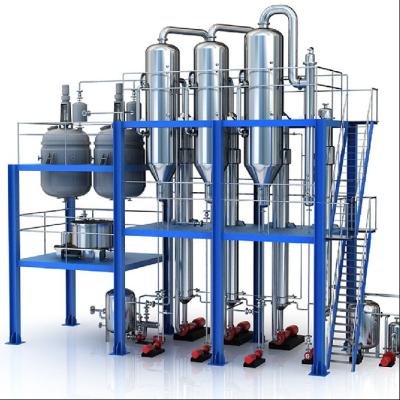 China Sistema de evaporación de aguas residuales totalmente automatizado Evaporadores de aguas residuales OEM en venta