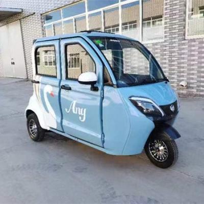 China Passenger Gasoline Powered Vehicle Closed Gas Electric Trike Car for sale