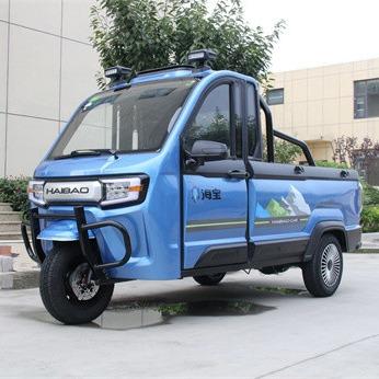 China Transport Electric Pick Up Truck Electric Tricycle Car Passenger for sale