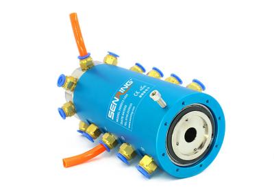 China Custom Pneumatic Rotary Union Slip Ring Electrical Connector 250RPM for sale