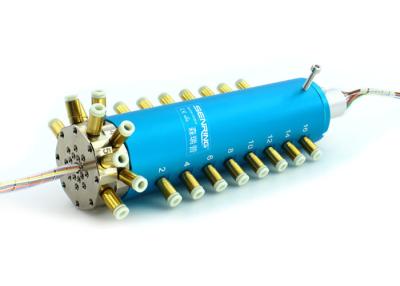 China 16 Passage M5 port Electrical Pneumatic Rotary Union Joints for sale