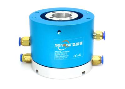China ISO9001 Hollow Shaft Electrical Rotary Union Collector Ring With Flange Mount for sale