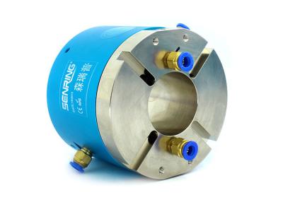 China Hollow 50mm Electrical Rotary Slip Rings Hydraulic Rotary Union 360° Transmit for sale