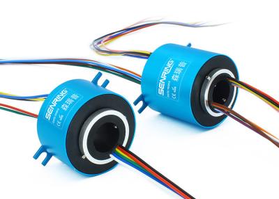 China H2056 Multi Point Contact Mini Ethernet Slip Ring With Precious Metal Cluster Brush for sale