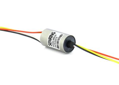 China OD 6.5mm Miniture Capsule Slip Ring 4~12 Wire for sale