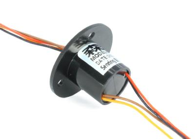 China Miniature Capsule Slipring Electrical Slip Ring OD 12.5mm 6~18 Circuits Signal for sale