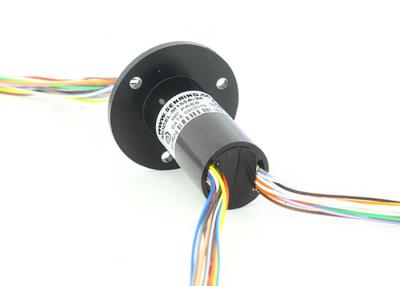 China 24 Wire Micro Capsule Slip Ring 15.5mm 1.5A 90 Degree for sale