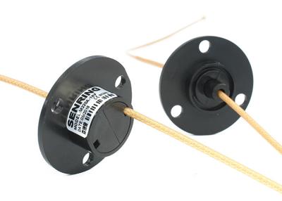 China 12 Circuits 2A Plastic Electrical Capsule Rotary Slip Ring For Ethernet for sale