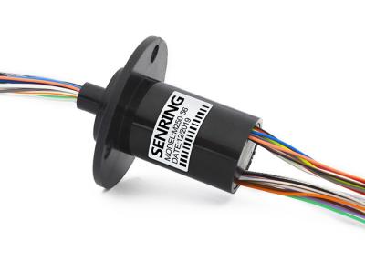 China Micro Cable Radar Antenna Slip Ring Capsule 250rpm 56 Circuits 2A for sale