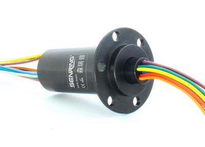 China IP51 Rotary Capsule Hybrid Slip Ring Compact Rotary Union Electrical Connector for sale