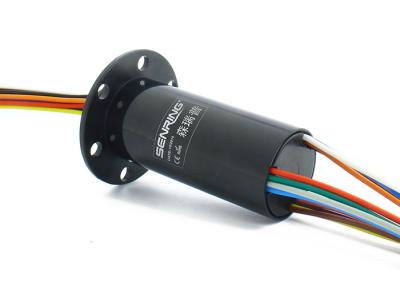 China High Current 30A 50A Capsule Slip Ring Rotating Connector OD 30mm for sale