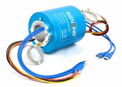 China Industrial Profibus Low Voltage Slip Ring Rotary Joint Electrical Connector for sale