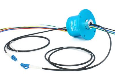 China 1 Channel Electric FORJ Fiber Optic Rotary Joint Slip Ring design 1310nm 1550nm for sale