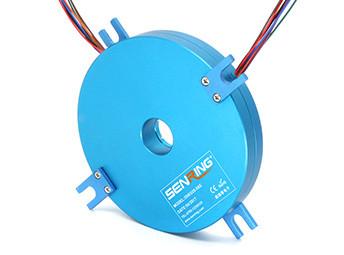 China Flat Disc Electrical PCB Pancake Slip Ring 20mm Low Torque for sale