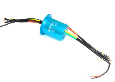 China Through Bore Custom Slip Ring Optical Slip Rings High Current 100A for sale
