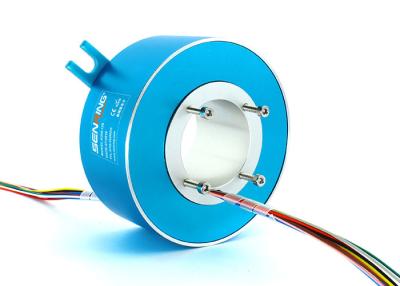 China Ultra Thin Flat Pancake Slip Ring Connector Contacts 50mm for sale