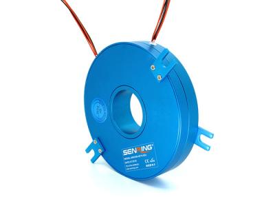 China 30mm Low Friction Pancake Power Slip Ring Design for sale