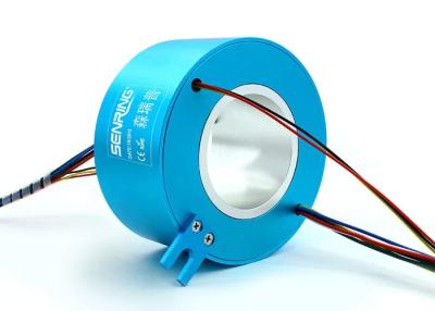 China Electric Hydraulic Pneumatic Through Hole Slip Ring Hole Size 70mm OD 140mm for sale