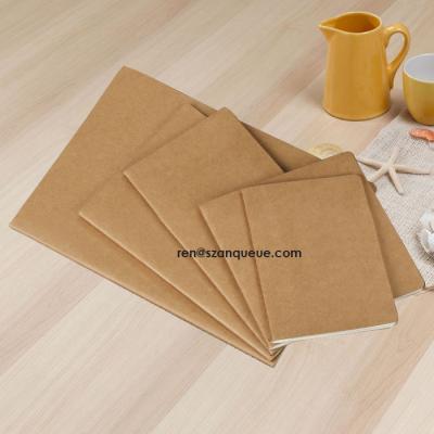 China Eco-friendly kraft notebook paper notebook with factory price for sale