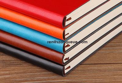 China Custom agenda diary, Cheap A5 pu leather notebook with elastic band for sale