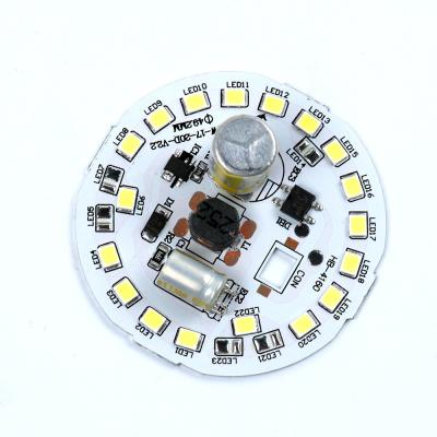 China 50mm 15w 18PCS AC LED Module Driverless Down Light Bulb DOB LED PCB for sale