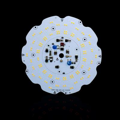 China SMD 2835 Chip DOB Round LED PCB Assembly Custom Injection Made for sale