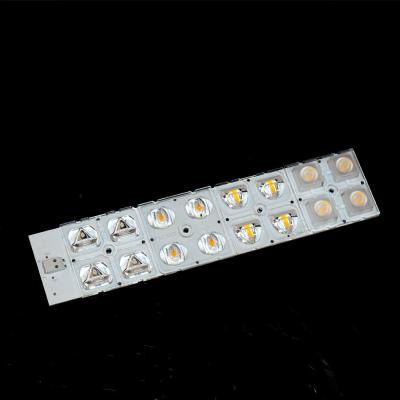 China Outdoor Street Light 223x49mm PCB LED Module 16 PCS SMD 5050 Chip for sale