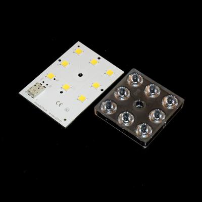 Chine Carte intelligente en aluminium faite sur commande de module de la carte PCB LED de panneau de réverbère de ZHAGA LED à vendre