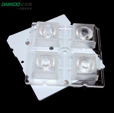 China Optical grade PMMA 5050 SMD LED Lens For High Bay Flood Light for sale