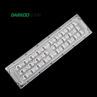 China LED Tunnel Lamp SMD3030 Plano Convex Lenses 90 Degree 64 Leds Array for sale