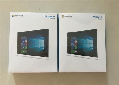 China English Retail Windows 10 Home Box Pack 1 Licence USB Flash Drive 32 / 64 Bit for sale
