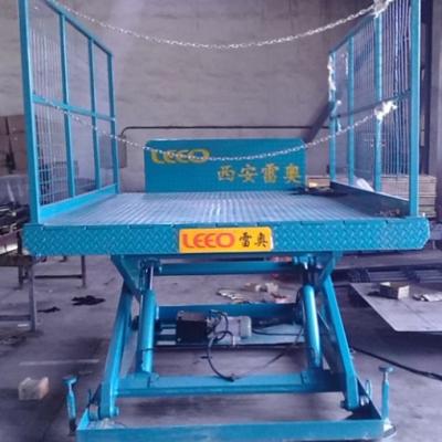 China OEM Hydraulic Scissor Lift Table 1500KG Stationary Scissor Lift Platform for sale