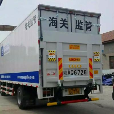 China DC24V Vehicle Tail Lift Hydraulic 2.5KW Liftgate Race Trailer for sale