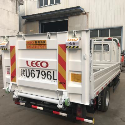 China Refrigerated Truck Hydraulic Equipment Loading And Unloading Goods Steel Platform for sale