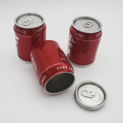 China                  Food Grade Empty 250ml Stubby Aluminum Can for Beverage Packing Cocktail Drink              for sale