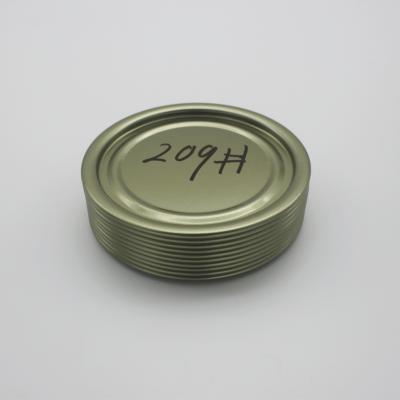 China                  High Quality Food Grade 209# Tinplate End Easy Open Lid for Tin Can Energy Drink              for sale