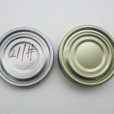 China                  211# Tinplate End Eoe for Tin Can Packing Whole Eoe Easy Open Normal Lid Cheap Price              for sale