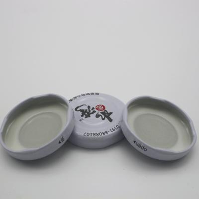 China                  Hot Sale High Quality 43#Easy Open Lug Caps for Glass Jars Good Price              for sale