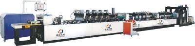 Chine Composite plastique film debout fermeture à glissière sac de fabrication machine 380V à vendre