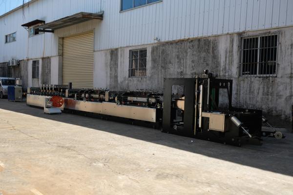 Quality Bag Making Length 440mm Zipper Bag Making Machine With Three Side Sealing Type for sale