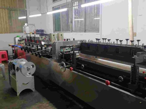 Quality Double Line Stand Up Pouch Making Machine Zipper Bag Machine 40KW for sale