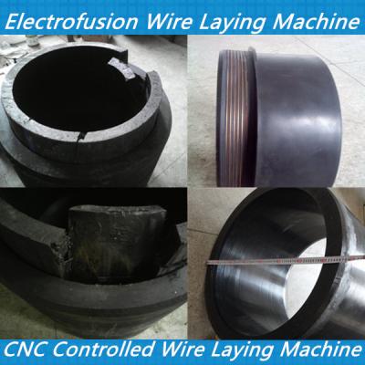 China pe electro fusion wire laying machine - tapping saddle wire laying - electro fusion pad for sale