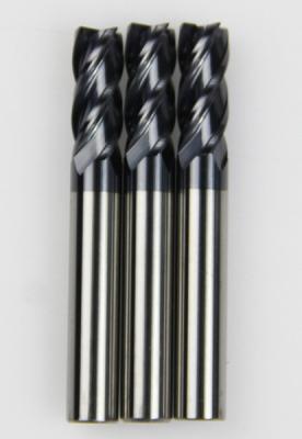 China 4 Flute HRC50/55/65 Solid Carbide Corner Radius End Mills For CNC / Engraving Machine for sale
