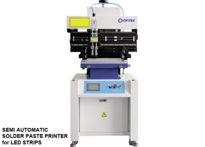 China Semi Automatic Solder Paste Printer Machine PLC For LED Strip for sale