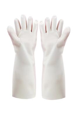 Китай Промышленные перчатки Dishwashing нитрила 15 Mil 13 дюйма стирки нитрила вверх по перчаткам продается
