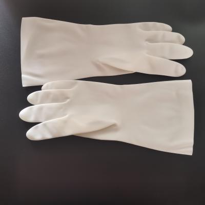 China Luvas resistentes à corrosão 13 Mil Chemical Resistant Gloves Nitrile da lavagem da louça do nitrilo à venda