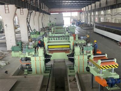 China 1-6mm Automatic Cut To Length Line For Medium Gauge Steel Coil Sheet Servo Length Feeding for sale